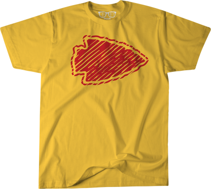 Chiefs Distressed Arrowhead image 0