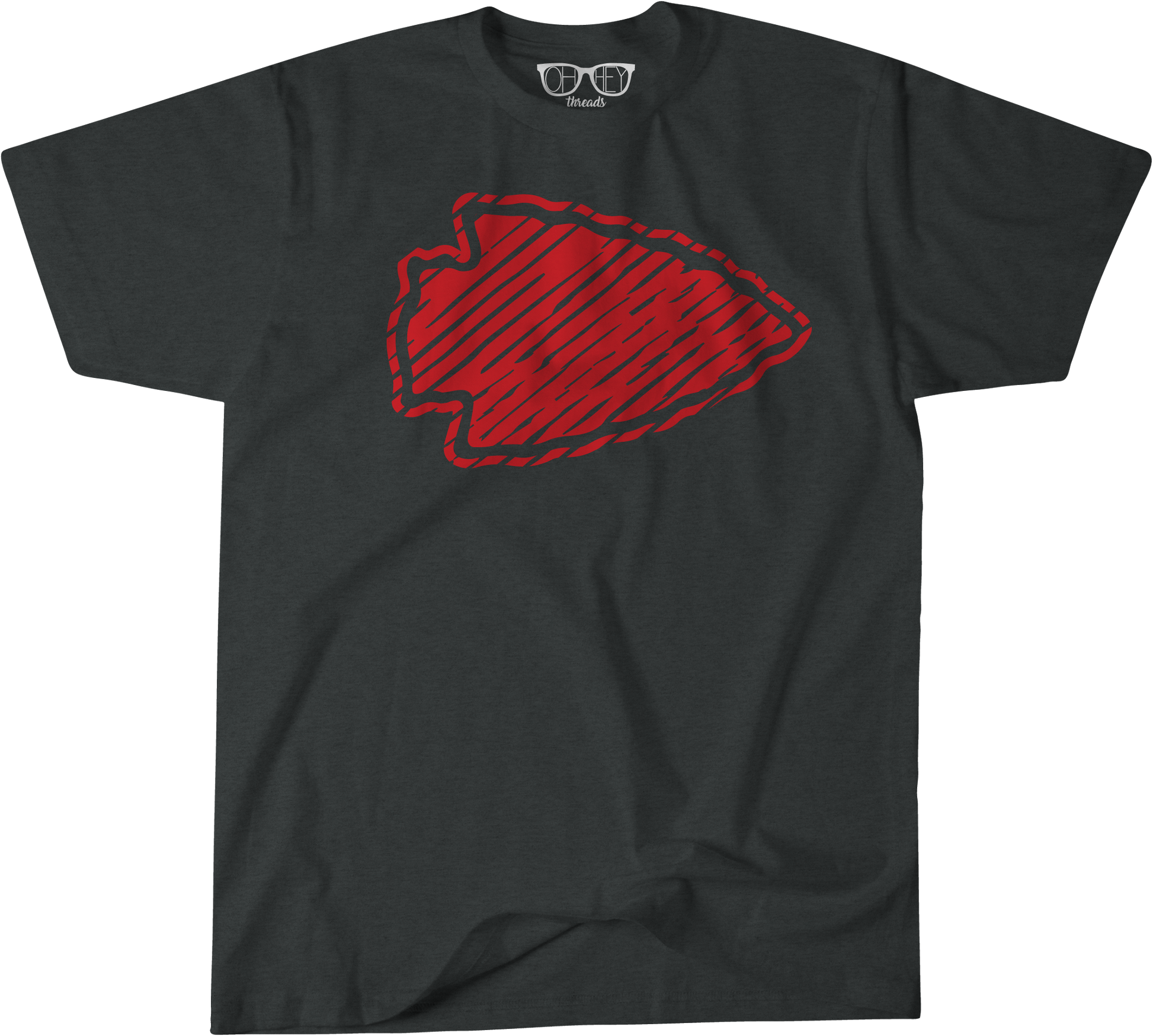 Chiefs Distressed Arrowhead image 1
