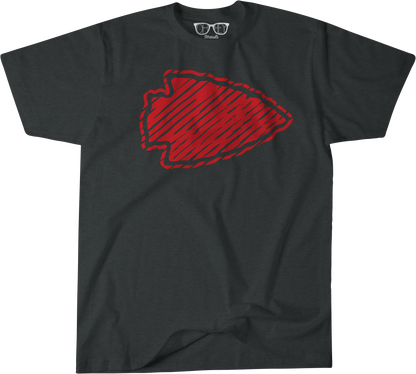 Chiefs Distressed Arrowhead image 1