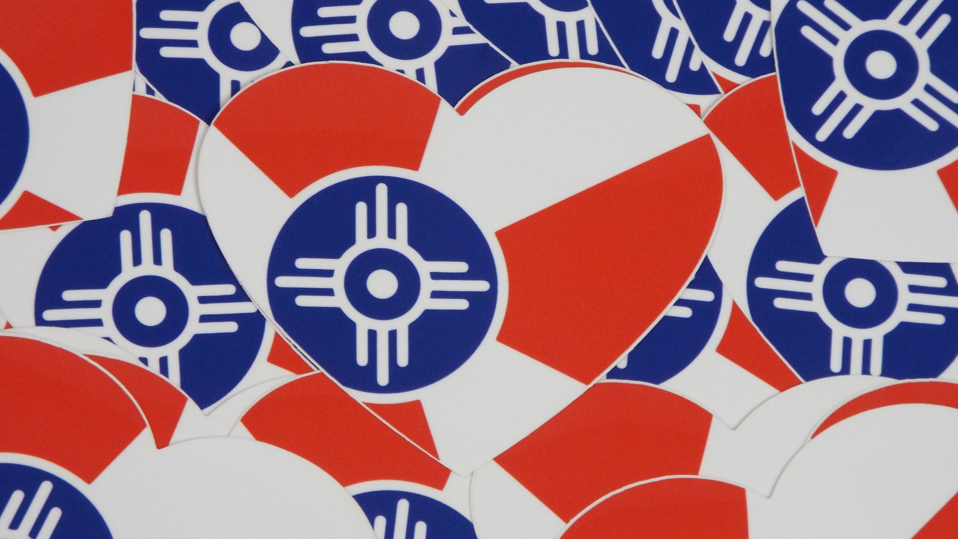 Wichita Heart Sticker Decal image 1