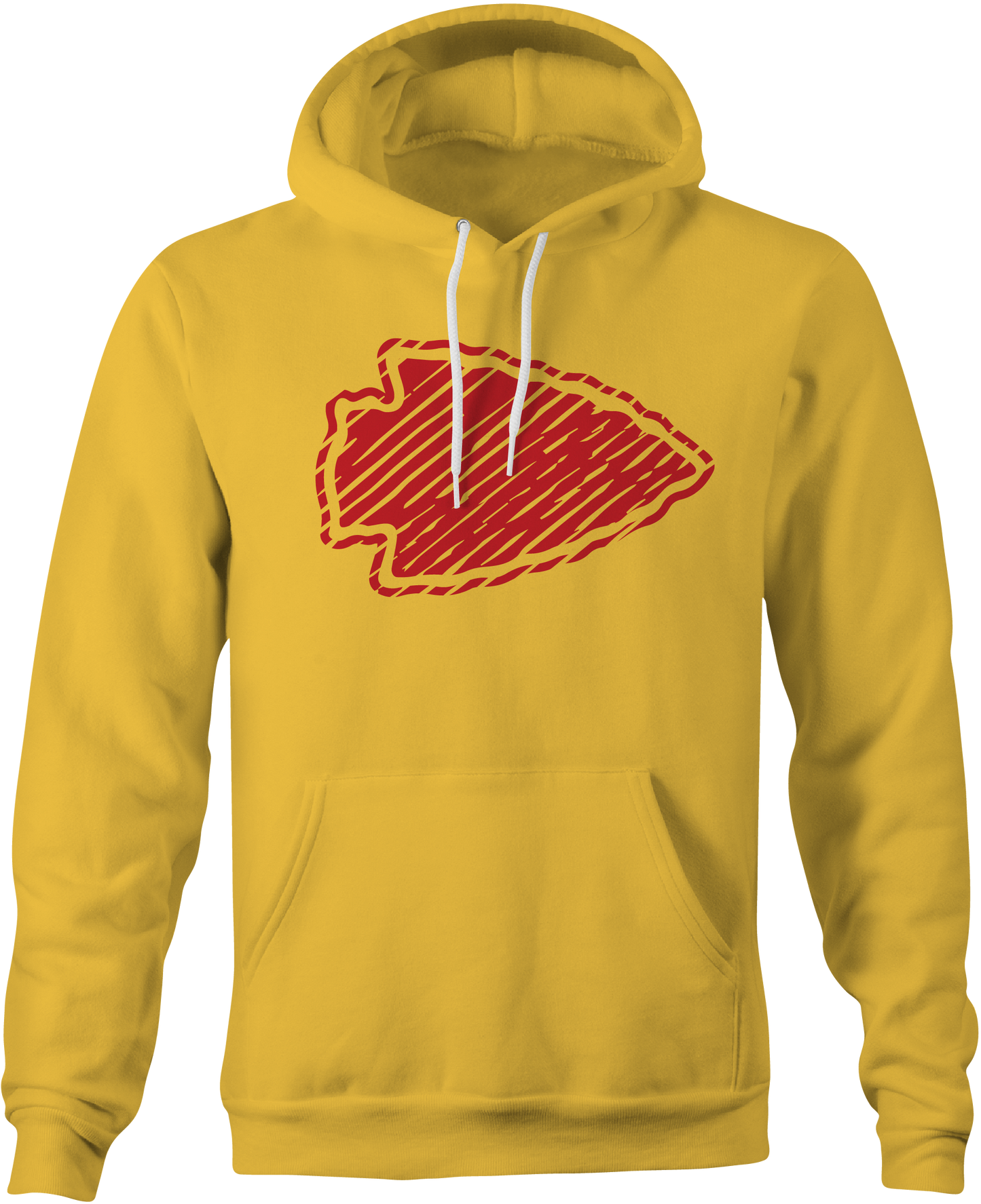 Chiefs Distressed Arrowhead Hoodie image 0