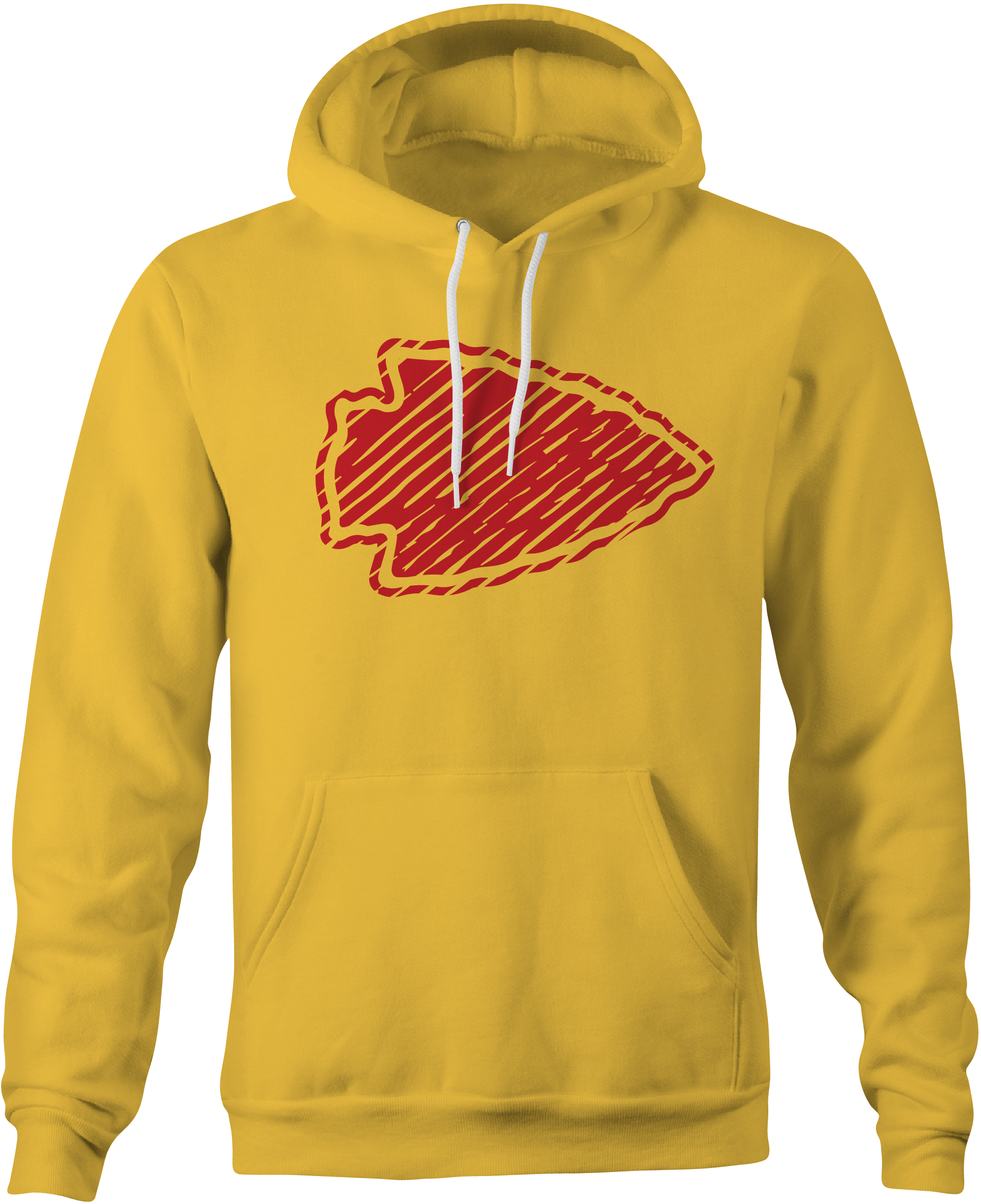 Chiefs Distressed Arrowhead Hoodie image 0