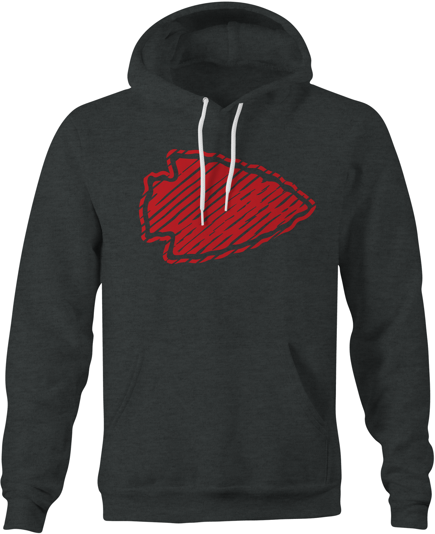 Chiefs Distressed Arrowhead Hoodie image 1