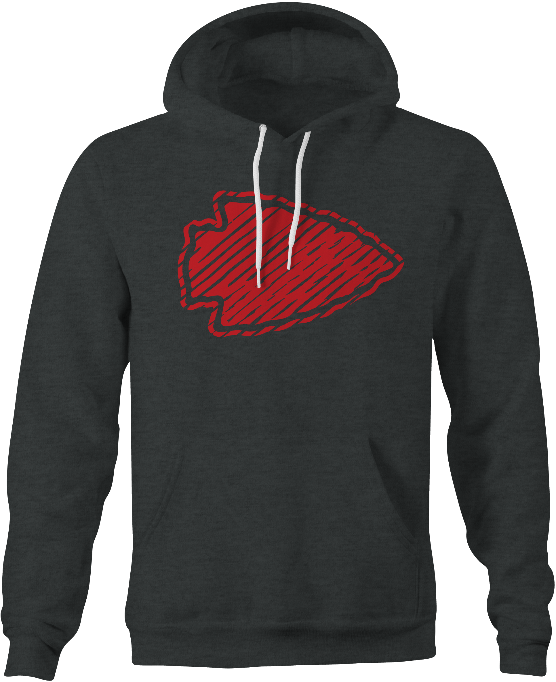 Chiefs Distressed Arrowhead Hoodie image 1