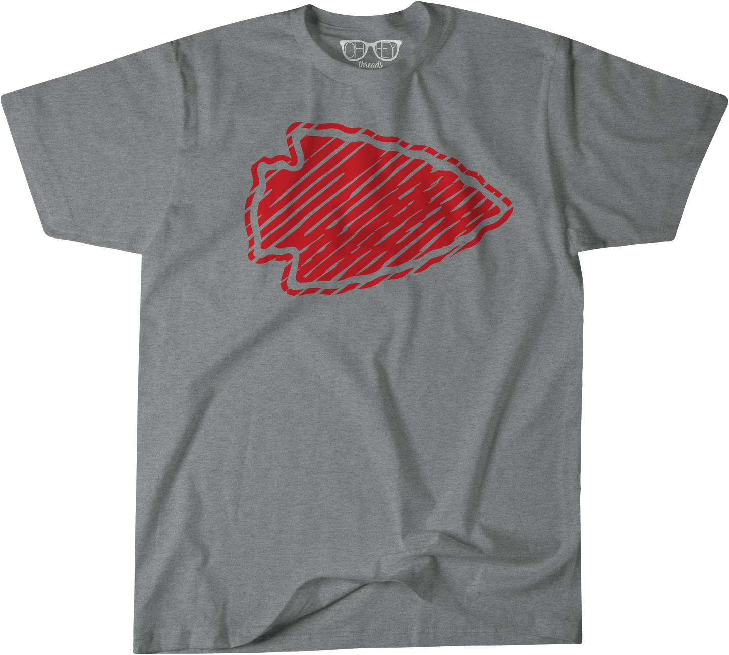 Chiefs Distressed Arrowhead image 2